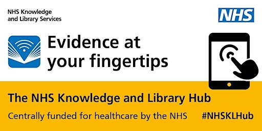 Hauptbild für Intro to the NHS Knowledge & Library Hub, Thursday 28th March 11 - 11.30am