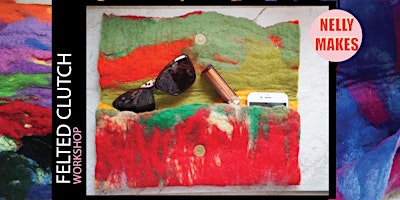 Immagine principale di Felted  Clutch Bag Worskhop, parts 1 and 2 