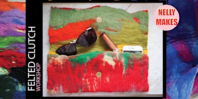 Imagen principal de Felted  Clutch Bag Worskhop, parts 1 and 2