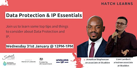 Imagem principal de Hatch Learns: Data Protection & IP Essentials