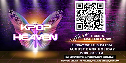 HEAVEN BANK HOLIDAY PARTY - SUNDAY 25TH AUGUST primary image