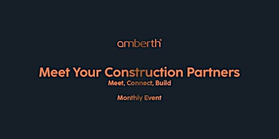 Primaire afbeelding van Meet Your Construction Partners - VIP Event