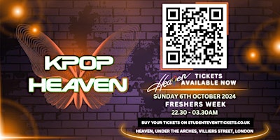 HEAVEN KPOP FRESHERS FINALE - SUNDAY 6TH OCTOBER primary image