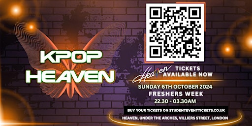 HEAVEN KPOP FRESHERS FINALE - SUNDAY 6TH OCTOBER primary image