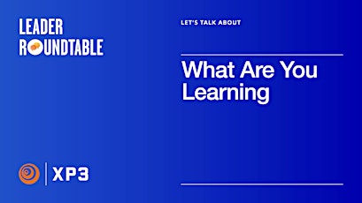 Primaire afbeelding van Let's Talk About What You Are Learning