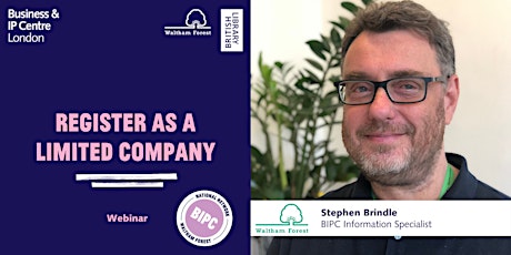 Imagem principal do evento BIPC Waltham Forest: Register As A Limited Company