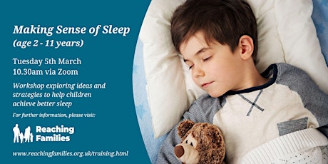 Imagen principal de Making Sense of Sleep (for children age 2-11 years)