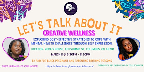 LET'S TALK ABOUT IT:  Creative Wellness primary image