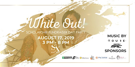 The White Out Scholarship Fundraiser and Day Party primary image
