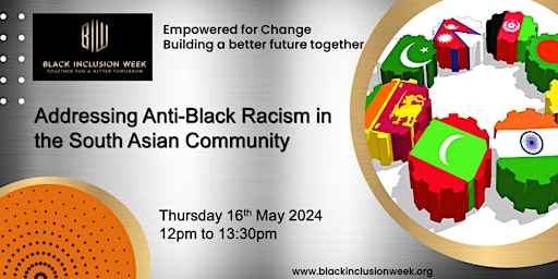 Addressing Anti-Black Racism in the South Asian Community primary image