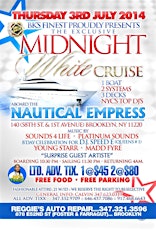 Midnight  White Cruise 3rd Jul 2014 primary image