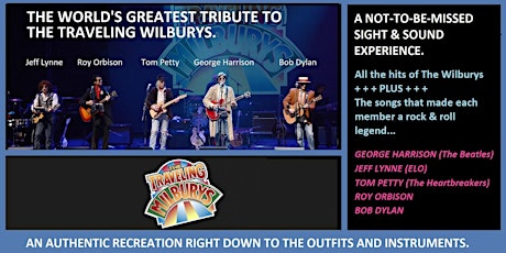 The Worlds Greatest Tribute To the Traveling Wilburys! primary image