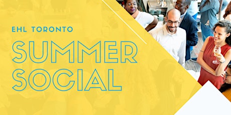 Emerging Health Leaders Toronto: Summer Social primary image
