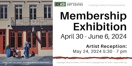 Artist Reception: Membership Exhibition