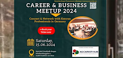 Primaire afbeelding van Career & Business Meetup 2024 with Kenyan Professionals in Germany