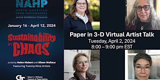 Imagen principal de Virtual Artist Talk: Paper in 3-D