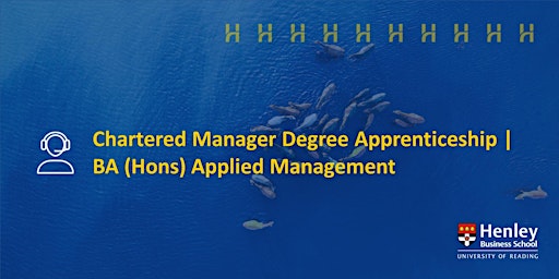 Imagem principal do evento L6 Chartered Manager Degree Apprenticeships | BA(Hons) Applied Management