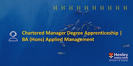 L6 Chartered Manager Degree Apprenticeships | BA(Hons) Applied Management primary image