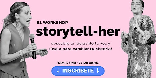 Imagem principal do evento Storytell-her 2a Generación