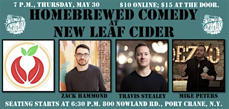 Homebrewed Comedy at New Leaf Cider Co.