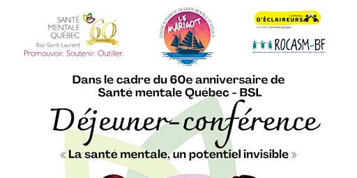 Primaire afbeelding van Déjeuner-conférence: La santé mentale, un potentiel invisible