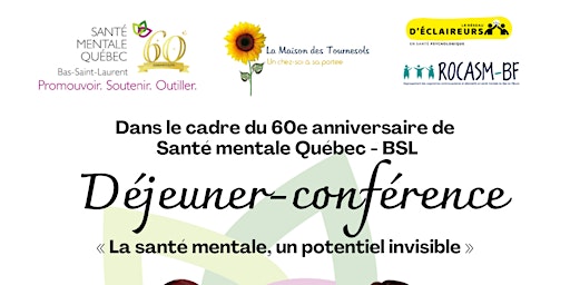 Primaire afbeelding van Déjeuner-conférence: La santé mentale, un potentiel invisible