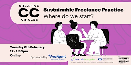 Image principale de Creative Circles: Sustainable Freelance Practice - Where Do We Start?