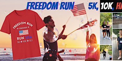 Imagem principal do evento July 4th Freedom Run NYC