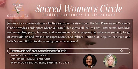 Self Place's Sacred Women Healing Circle