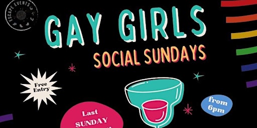 Gay Girls Social Sunday - for women who like women . . . primary image