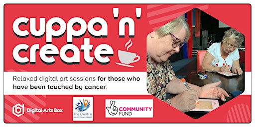 Imagem principal do evento Cuppa 'n' Create | Widnes | Creative Sessions For People Touched By Cancer