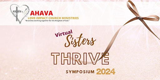 Sisters Thrive Symposium 2024 primary image