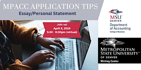 MPAcc Application Tips - Essay/Personal Statement (evening session)