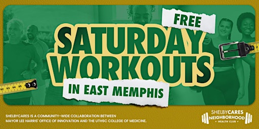 Imagem principal do evento Free Saturday Yoga @ East Memphis Neighborhood Health Club