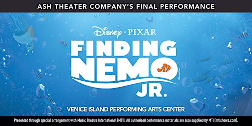 Immagine principale di Disney's Finding Nemo Jr presented by ASH Theater Company [Preview] 