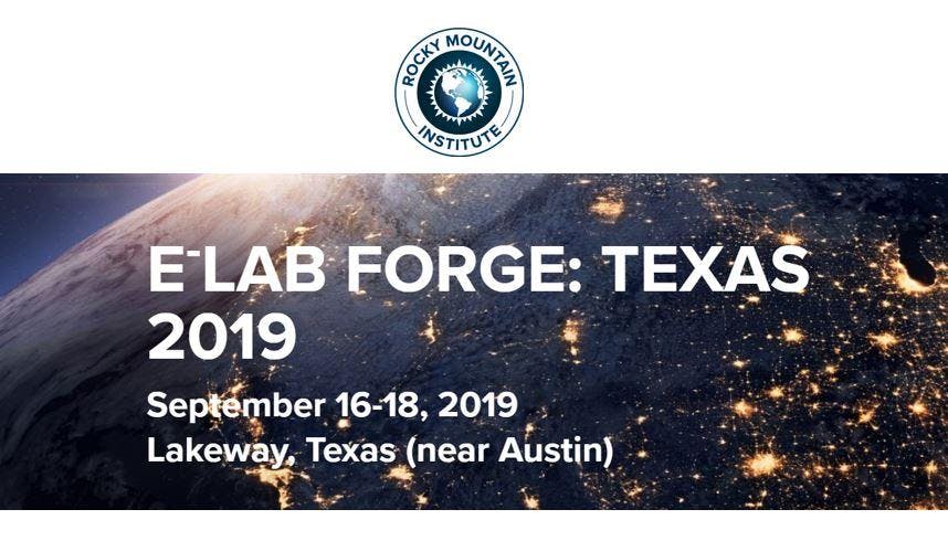 eLab Forge Texas 2019