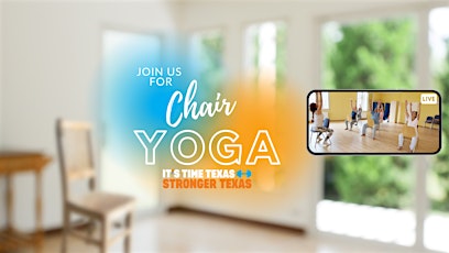 Chair Yoga Virtual Class