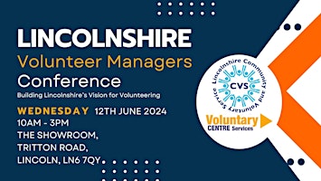 Image principale de Lincolnshire Volunteer Management Conference 2024