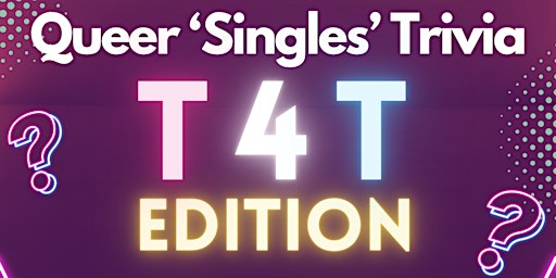 Primaire afbeelding van Questionable - T4T EDITION - Queer Singles Trivia