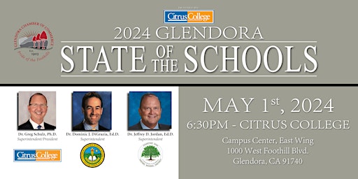 Imagem principal do evento 2024 Glendora State of the Schools