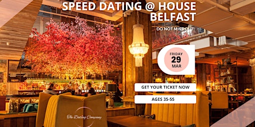 Immagine principale di Head Over Heels @ House Belfast (Speed Dating ages 35-55) SOLD OUT! 