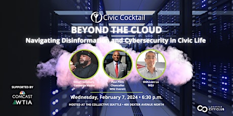 Beyond the Cloud: Navigating Disinformation and Cybersecurity in Civic Life primary image