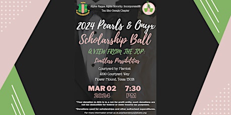 Pearls & Onyx Scholarship Ball primary image