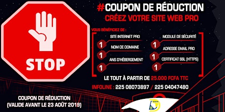 Créez Votre Site Web Pro | COUPON DE RÉDUCTION (VALIDE AVANT LE 23 AOÛT 2019) 