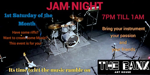Primaire afbeelding van Jam Band Night
