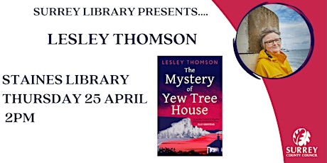 An afternoon with Lesley Thomson at Staines Library