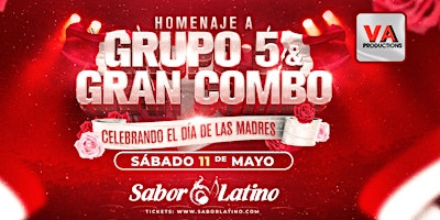 Hom. GRUPO 5 & GRAN COMBO, CELEBRANDO A MAMÁ ! NEW YORK primary image