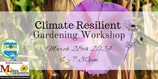 Primaire afbeelding van Climate Resilient Gardening Workshop
