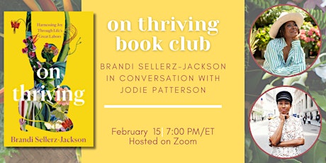 On Thriving Book Club primary image
