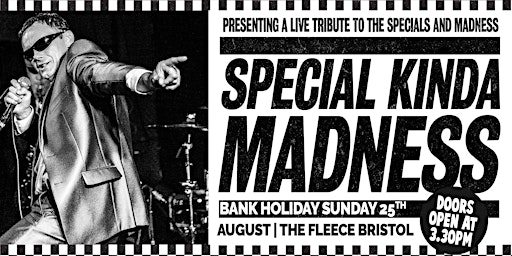 Special Kinda Madness Bank Holiday Special primary image